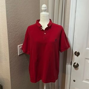 Chaps Red Polo Shirt